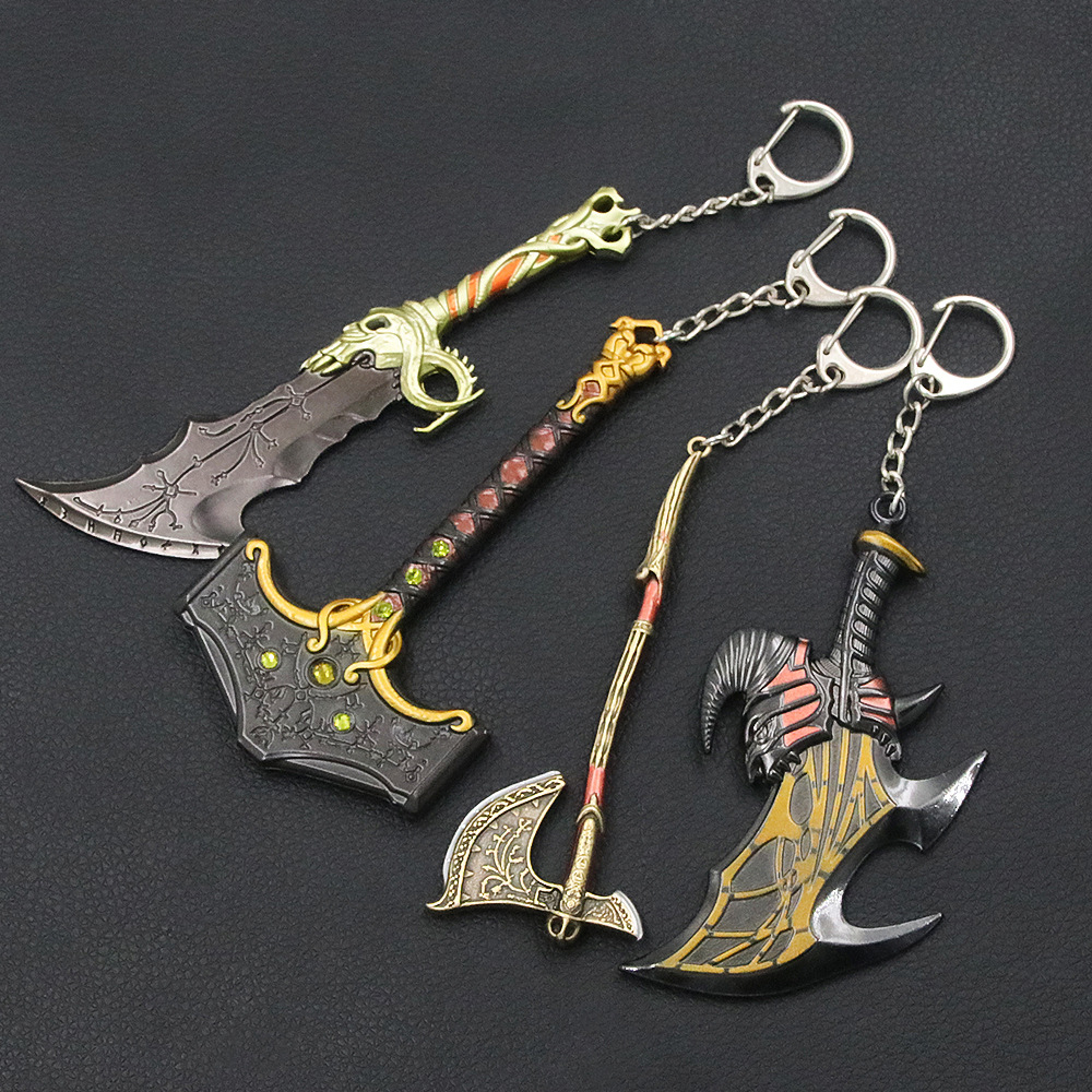 Keyblade Cosplay Prop - Game God of War: Ragnarok Keychain
