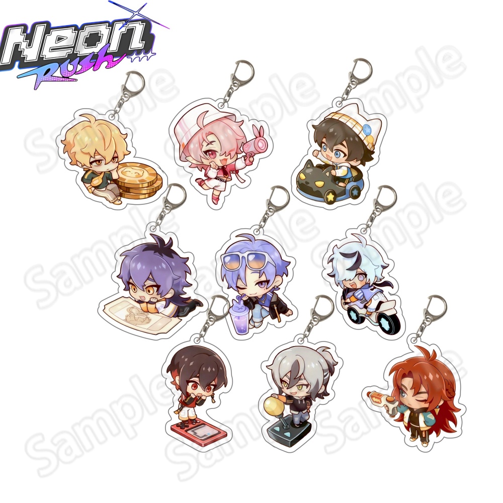 Keyblade Cosplay Prop - 6CM Anime Game Nu: Carnival Keychain