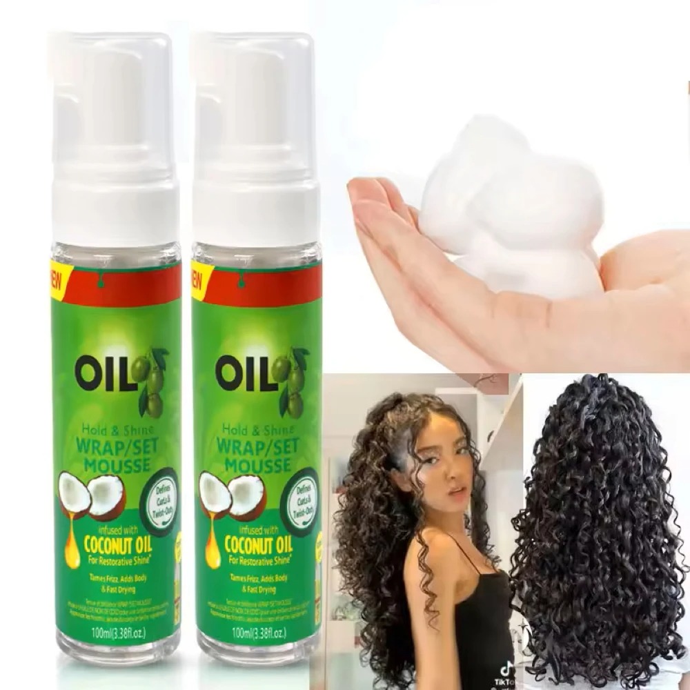Cosplay Prop Foam - 100ml Curly Hair Mousse Strong Hold