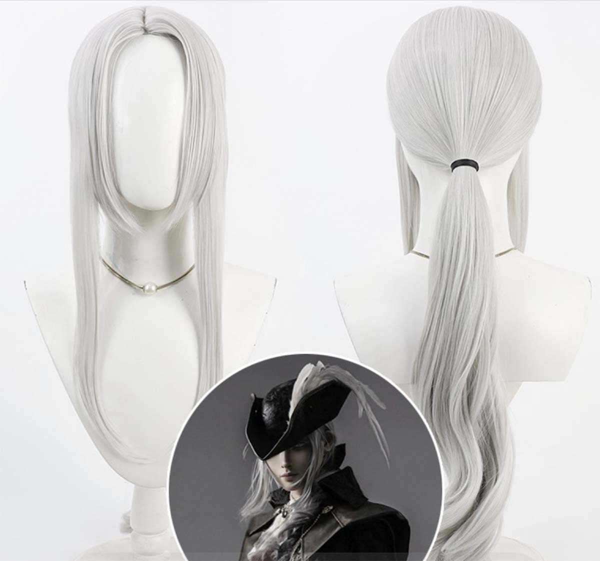 Bloodborne Cosplay Prop - Game Bloodborne Cosplay Maria Long Gray