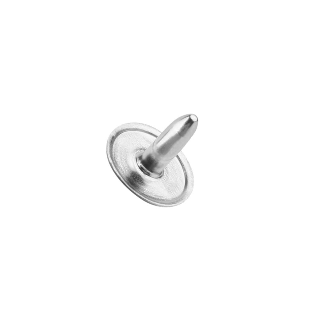 Snap Fastener Set - 100 Sets Rivet Fastener Stud Buttons
