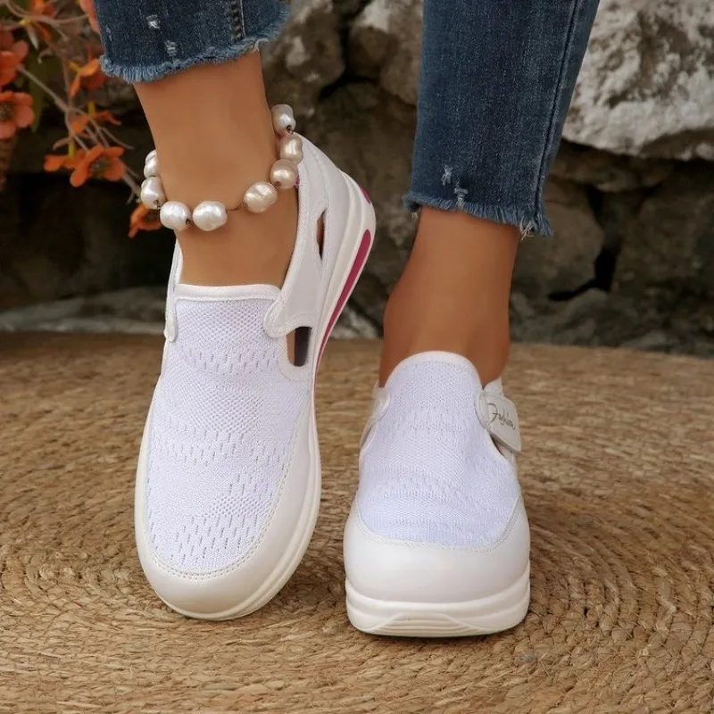 Women Platform Slip on Sneaker - đánh giá và giá Velcro Hook Loop