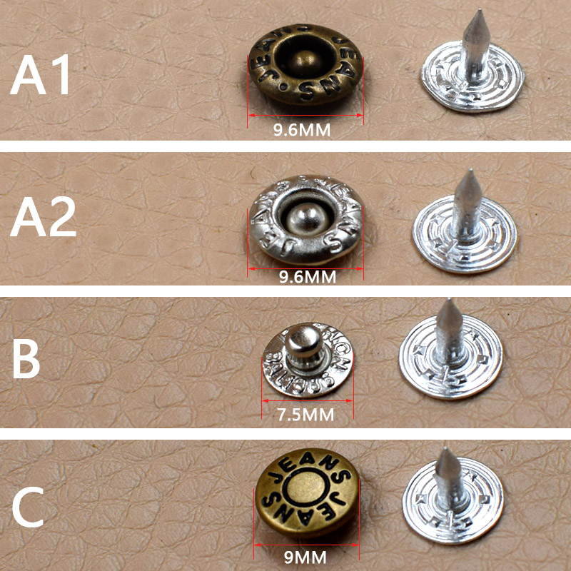 Jeans Buckle Decorative Access - đánh giá và giá Snap Fastener Set