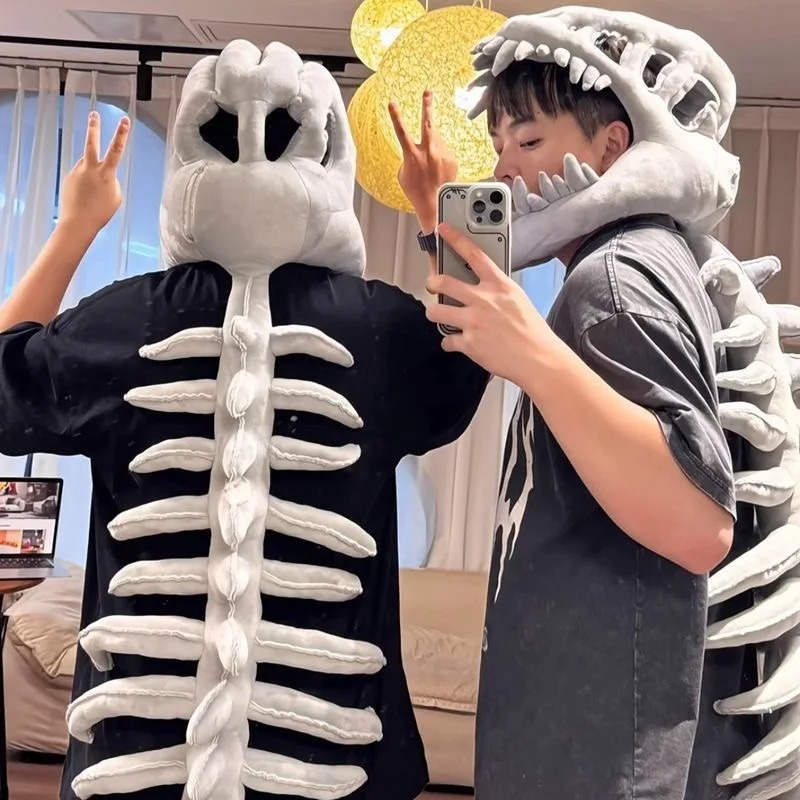 Creative Fishbone Shaped Plush - đánh giá và giá Fishbones Cosplay Prop