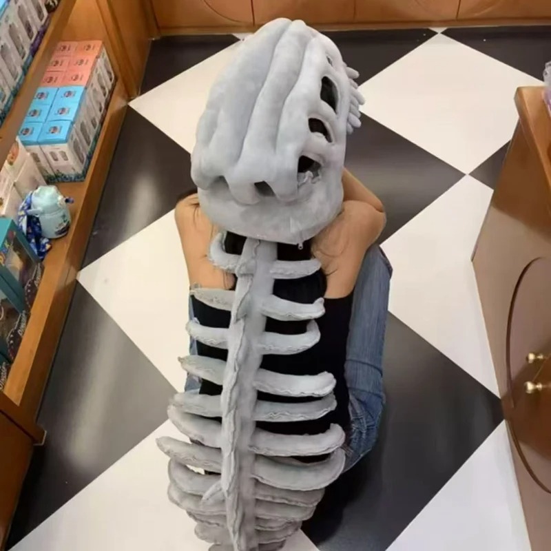 Creative Fishbone Shaped Plush - đánh giá và giá Fishbones Cosplay Prop
