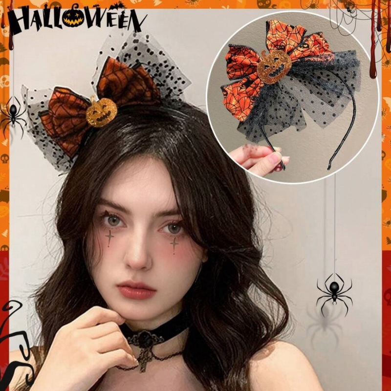 1pc Halloween Pumpkin Bow Head - đánh giá và giá Cosplay Bat Prop