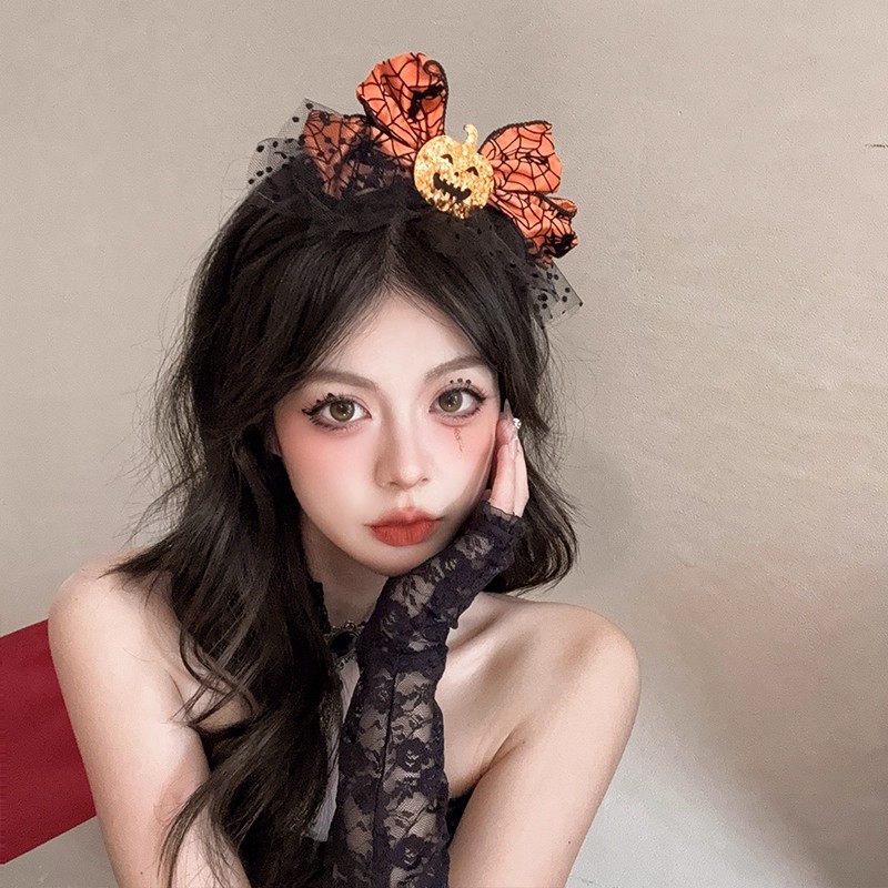 1pc Halloween Pumpkin Bow Head - đánh giá và giá Cosplay Bat Prop