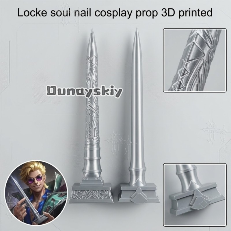KS*27Locke The Ashen Exorcist  - đánh giá và giá Cosplay Prop 3D Print Settings
