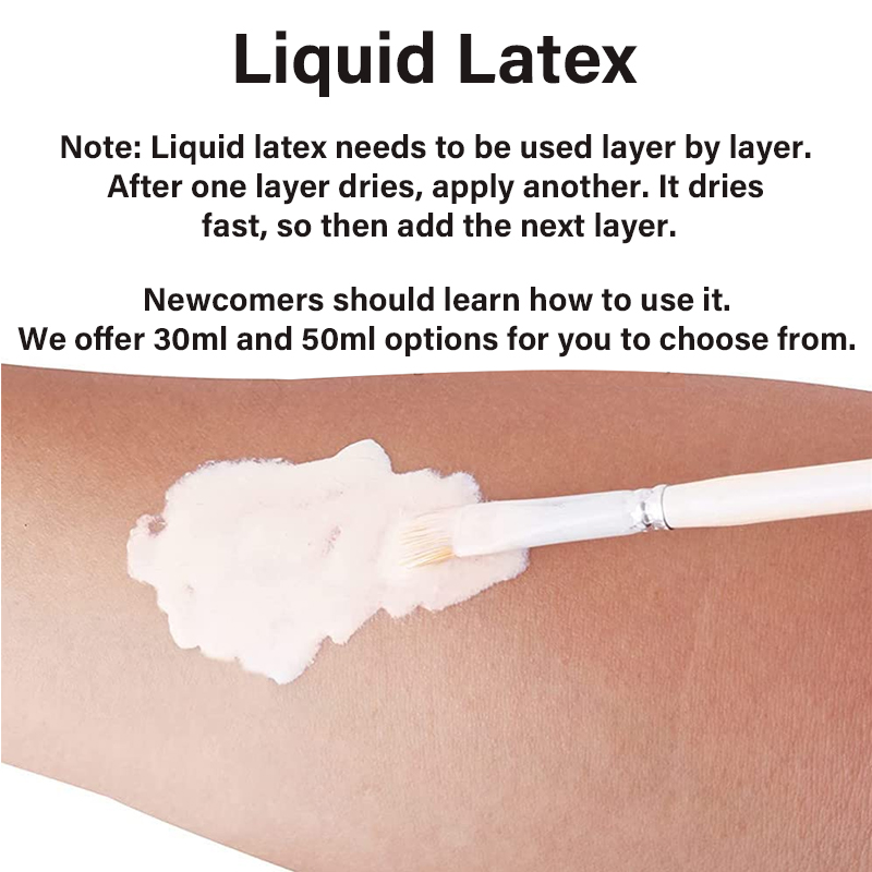 Quick-Dry Liquid Latex Makeup, - đánh giá và giá Body Paint Sfx