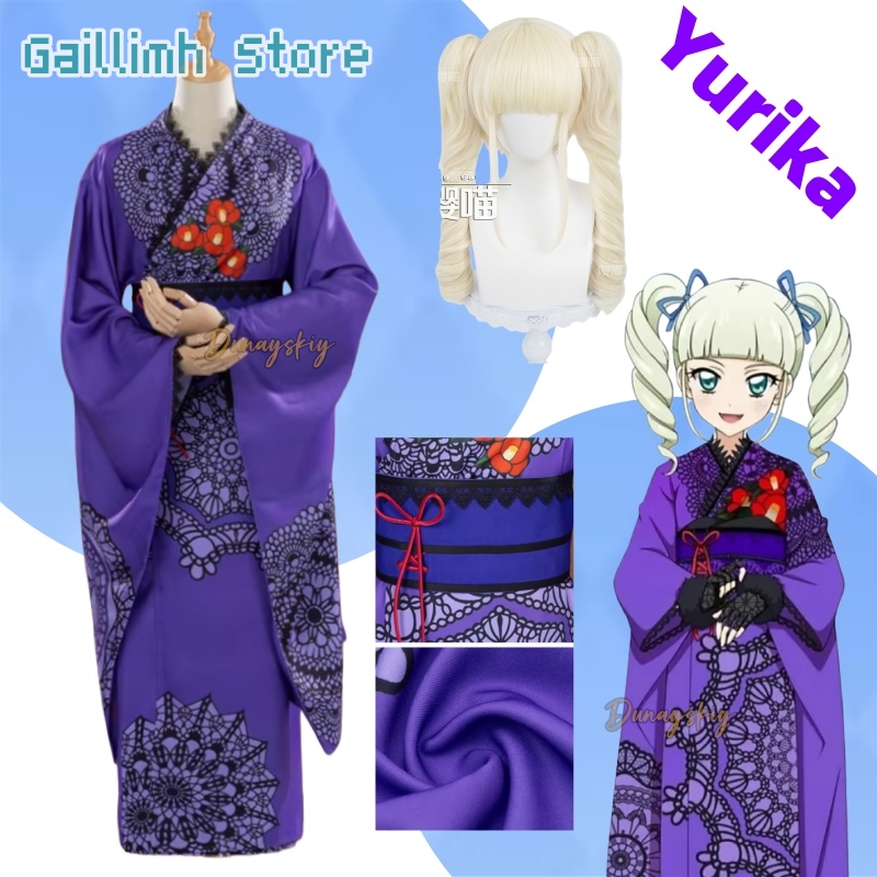 Aikatsu! Yurika Toudou Yukata  - đánh giá và giá Free Cosplay Prop Patterns