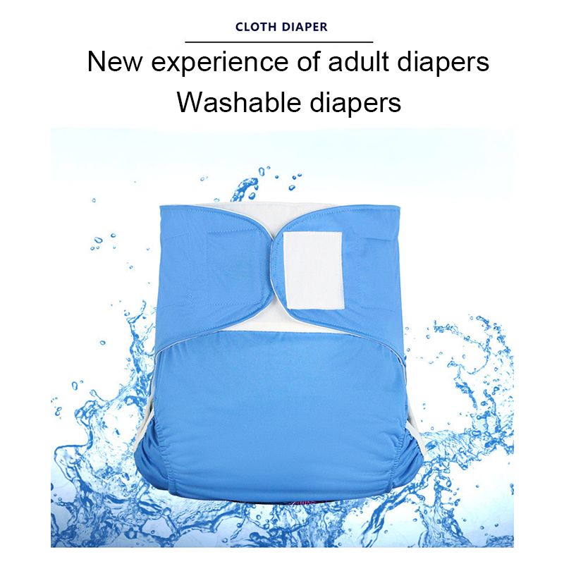 Reusable Washable Adult Cloth  - đánh giá và giá Velcro Hook Loop