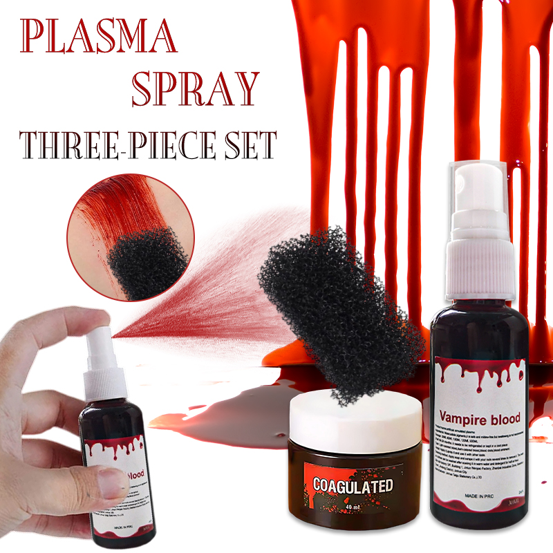 Halloween Fake Blood Makeup Ki - đánh giá và giá Body Paint Sfx
