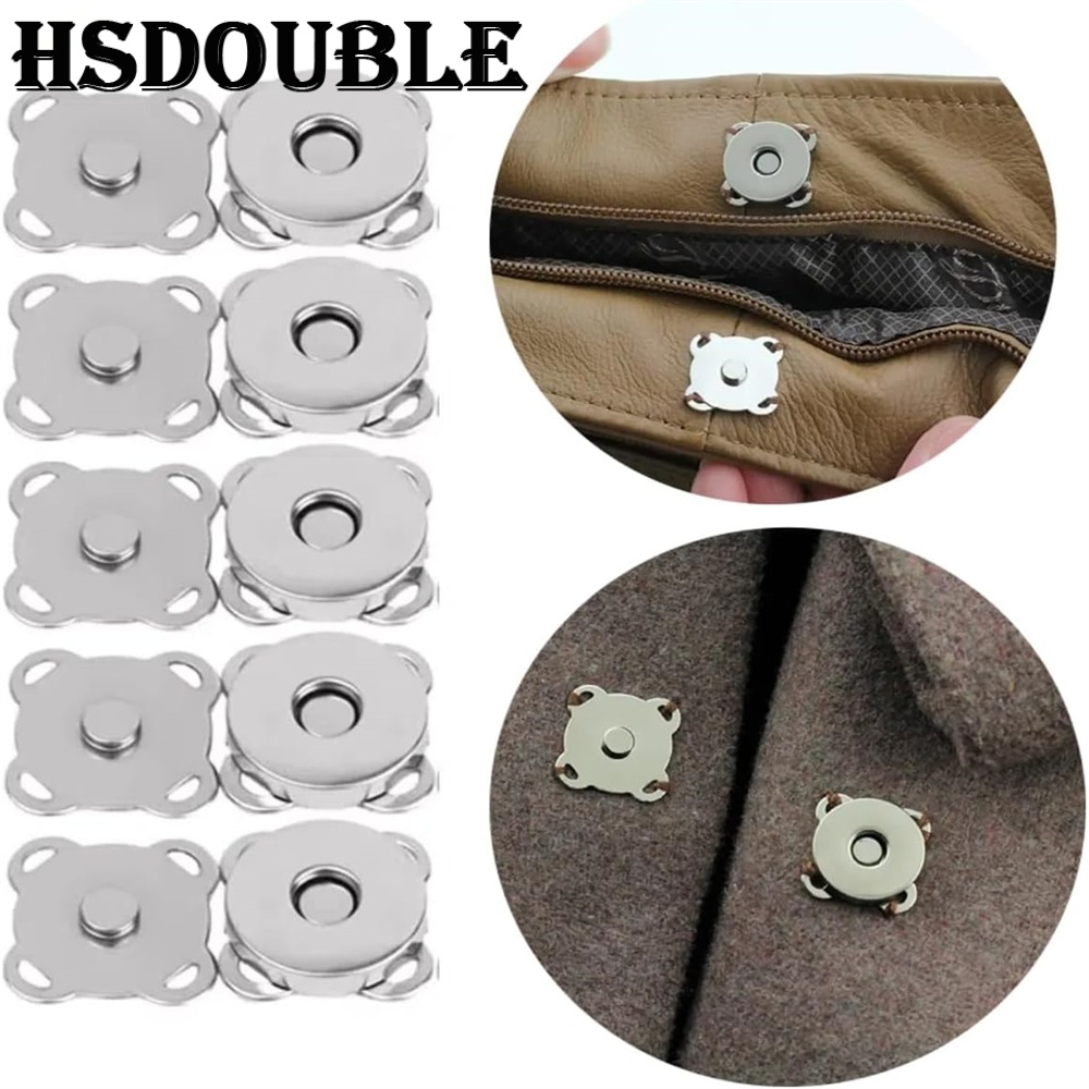 10 Sets Metal Magnetic Snap Fa - đánh giá và giá Snap Fastener Set