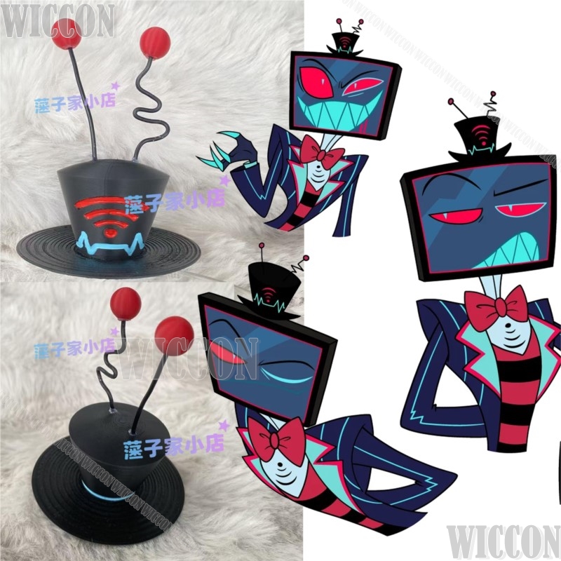 Vox Black Hat Anime Hassbin Co - đánh giá và giá Cosplay Prop 3D Print Settings