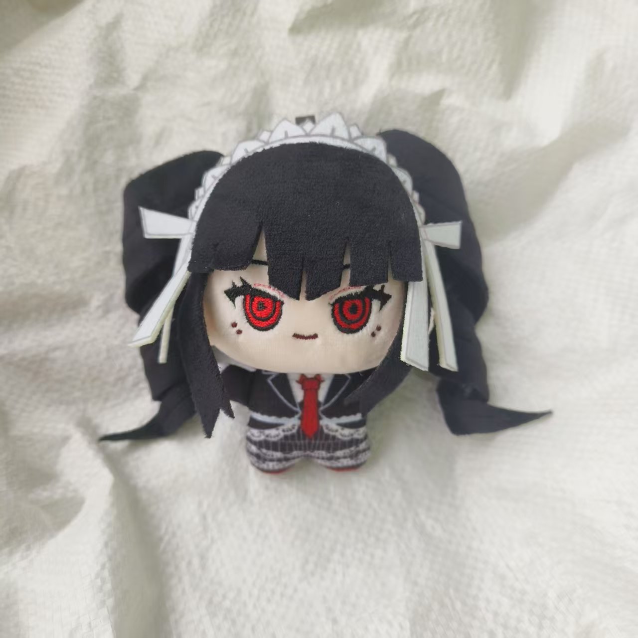 10cm Celestia Ludenberg Plushi - đánh giá và giá Cosplay Plushie Prop