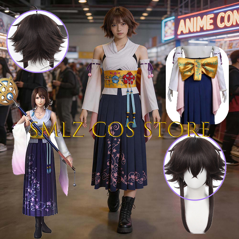 Smlz FFX Yuna Cosplay Anime FF - đánh giá và giá Cosplay Prop