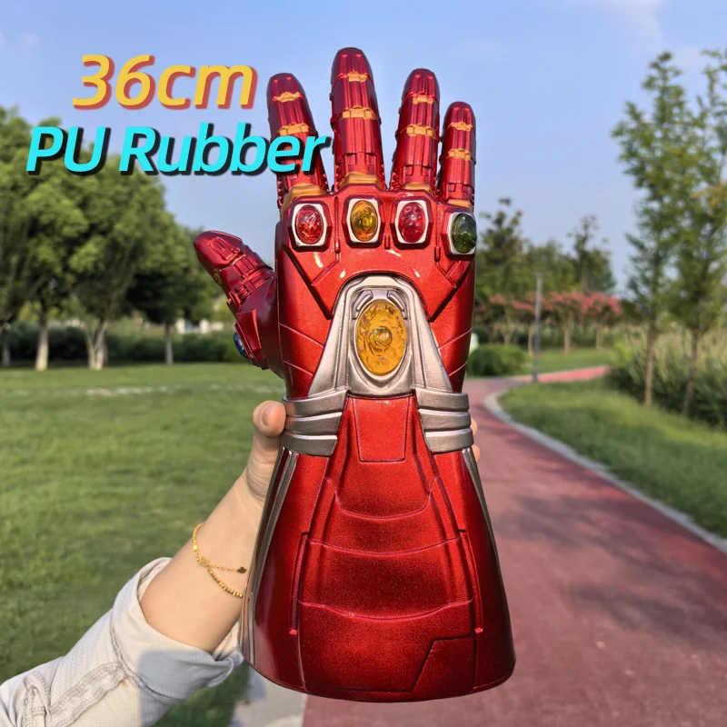 1: 1 super heroes Gauntlet gol - đánh giá và giá Cosplay Prop Axe