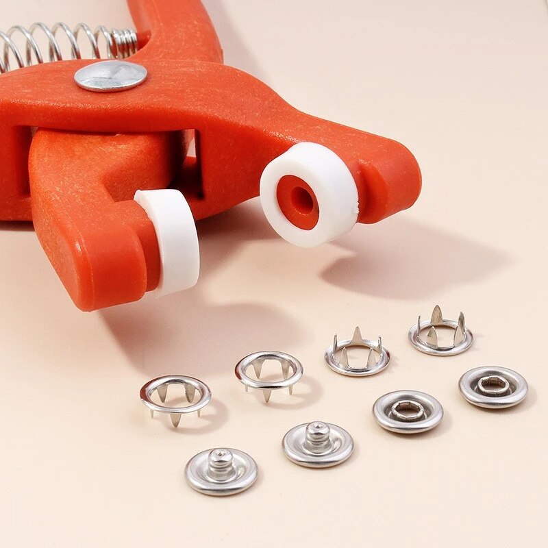 50 bộ 9.5mm năm hàm Khóa Kìm t - đánh giá và giá Snap Fastener Set