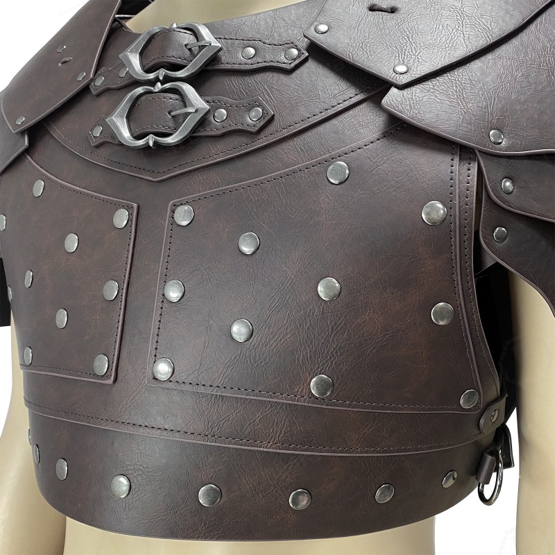 Medieval Studded Shoulder Ches - đánh giá và giá Cosplay Prop