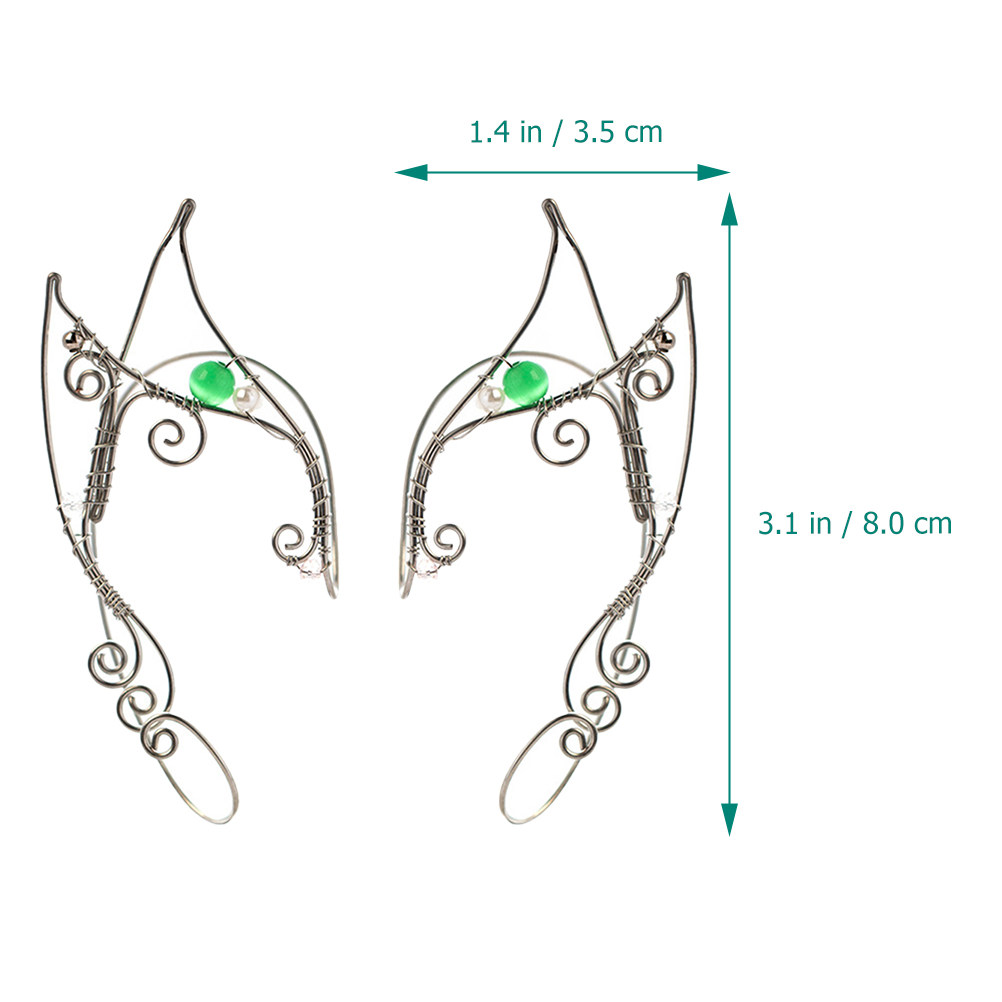 1Pair Fairy Ear Cuffs Non Pier - đánh giá và giá Cosplay Prop Designer