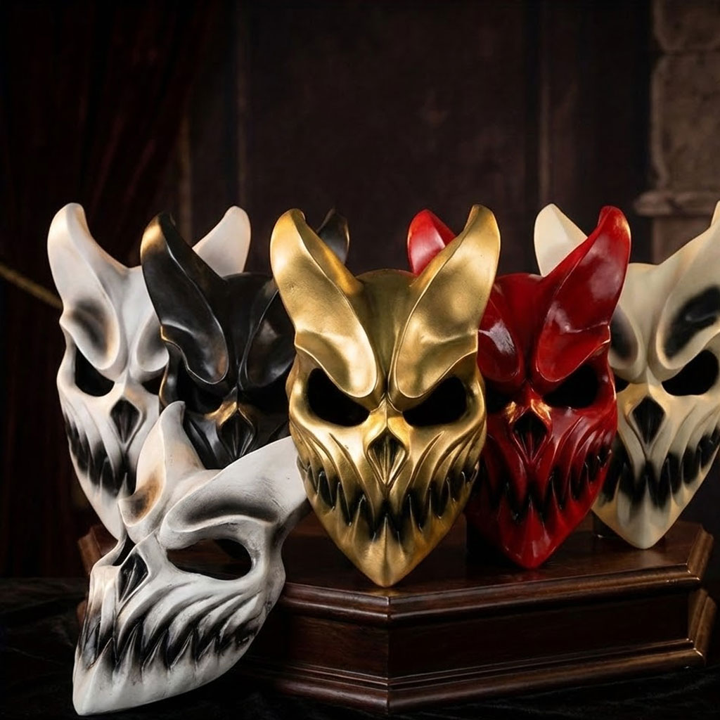 PVC Mask With Movable Mouth Ru - đánh giá và giá Cosplay Prop Foam