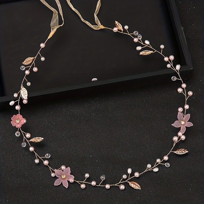 Crystal Leaf Hair Vine Band He - đánh giá và giá Aerith Cosplay Prop