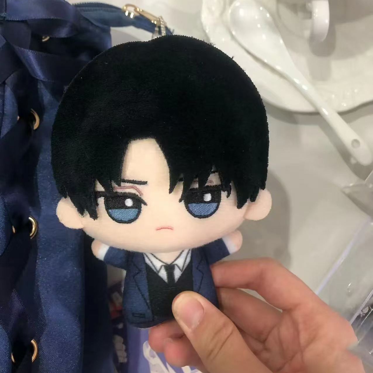 10cm Levi Ackerman Plushie Ani - đánh giá và giá Cosplay Plushie Prop