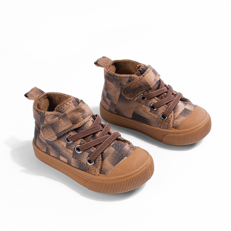 Spring and Autumn High-top Sho - đánh giá và giá Velcro Hook Loop