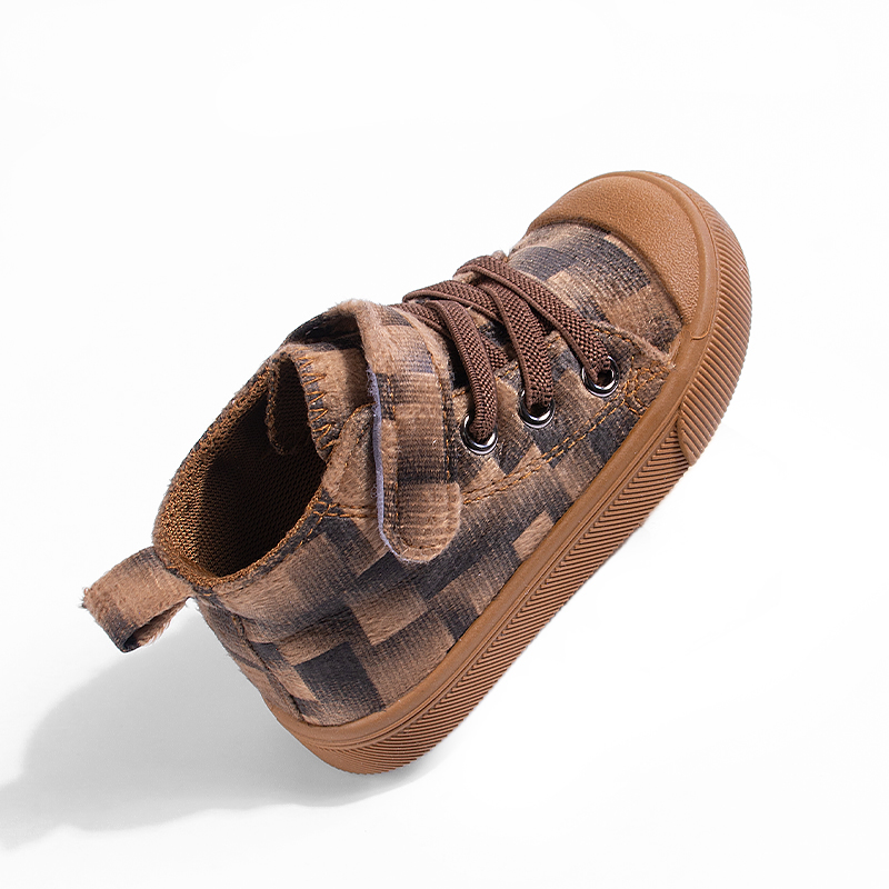 Spring and Autumn High-top Sho - đánh giá và giá Velcro Hook Loop