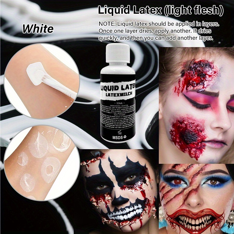 2pcs Liquid Latex Halloween SF - đánh giá và giá Body Paint Sfx