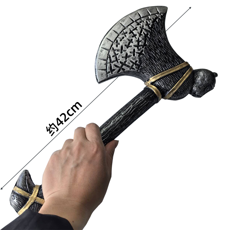 Halloween Axe Prop Dog Head Ax - đánh giá và giá Cosplay Prop Axe