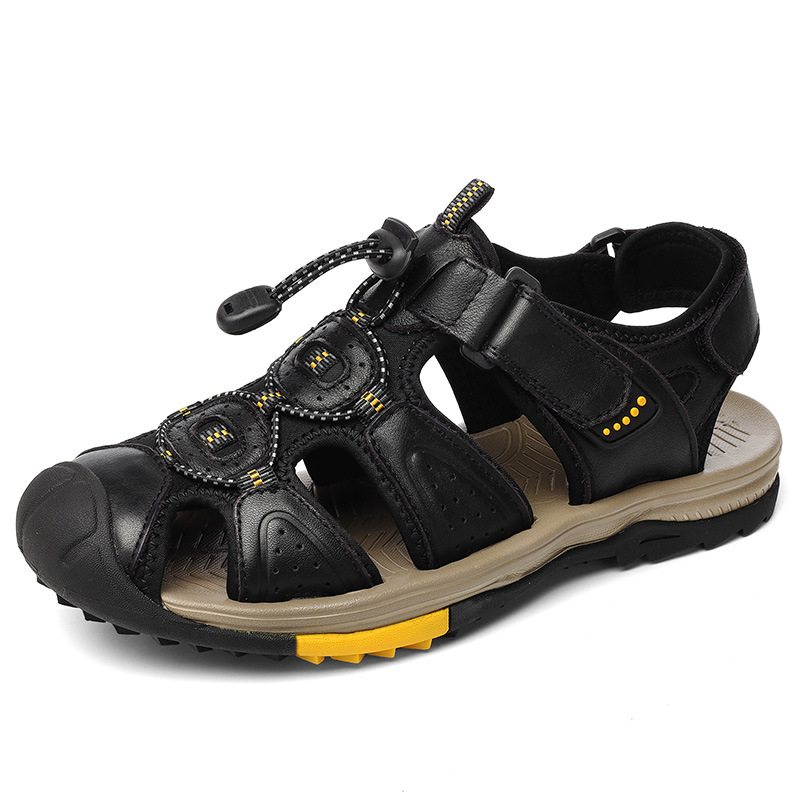 Large Size New Summer Men's To - đánh giá và giá Velcro Hook Loop