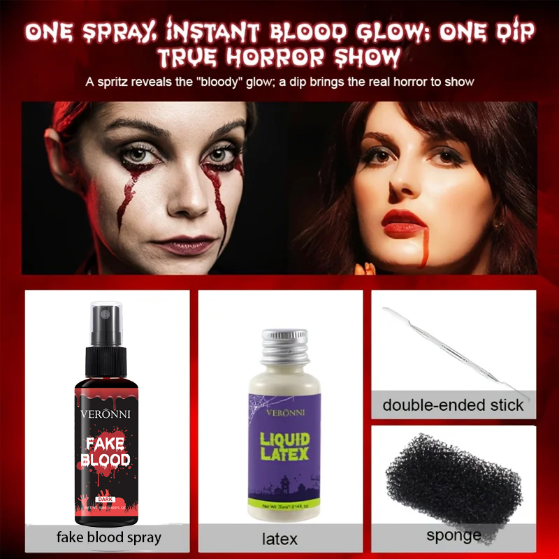 Liquid Latex SFX Makeup Kit wi - đánh giá và giá Body Paint Sfx
