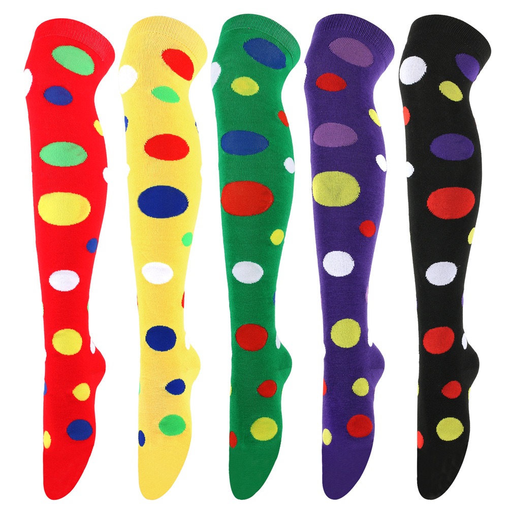 Cartoon Polka-dot Cow Stocking - đánh giá và giá Cosplay Prop Designer