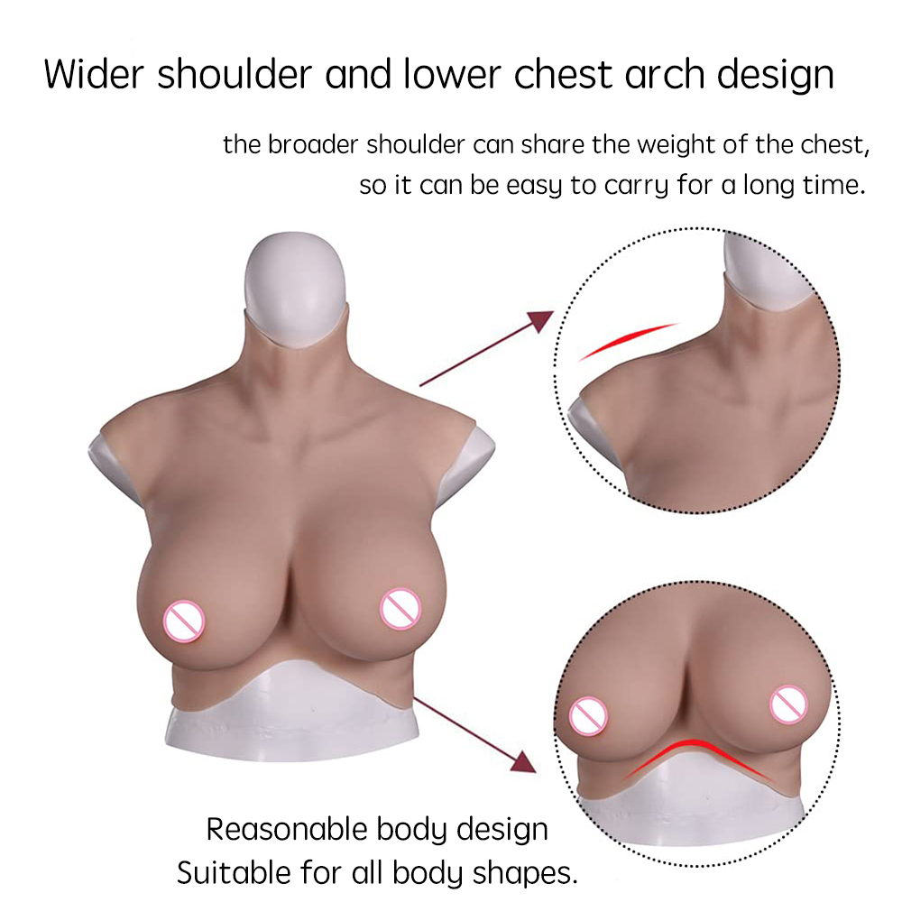 Fake Boobs For Men Silicone Fi - đánh giá và giá Cosplay Prop Filler
