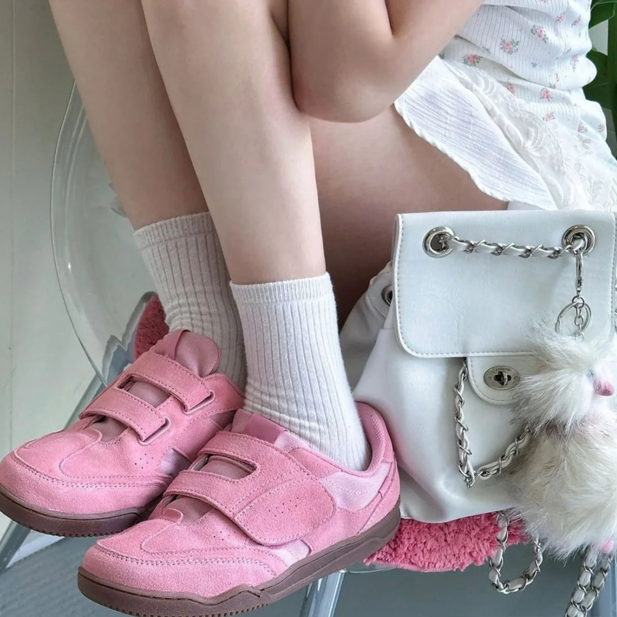 Velcro Strap Retro Sneakers fo - đánh giá và giá Velcro Hook Loop