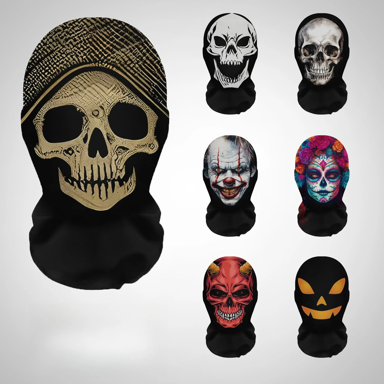 Halloween Terror Masks 3D Prin - đánh giá và giá Free Cosplay Prop Patterns