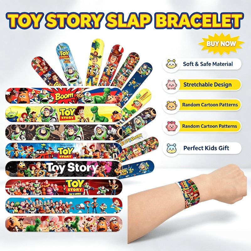 Cartoon Toy Story Slap Bracele - đánh giá và giá Cosplay Prop Filler