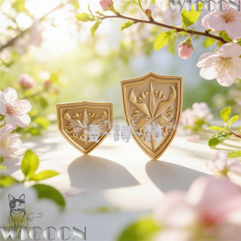 Golden school emblem tsukinomo - đánh giá và giá Cosplay Prop 3D Print Settings