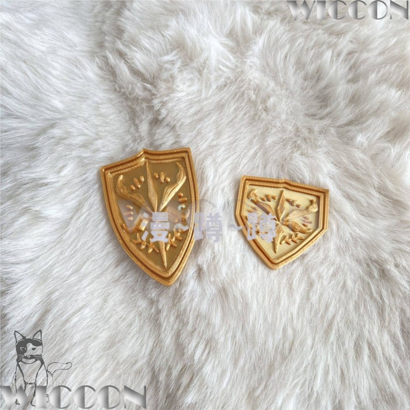 Golden school emblem tsukinomo - đánh giá và giá Cosplay Prop 3D Print Settings