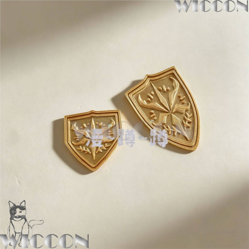 Golden school emblem tsukinomo - đánh giá và giá Cosplay Prop 3D Print Settings
