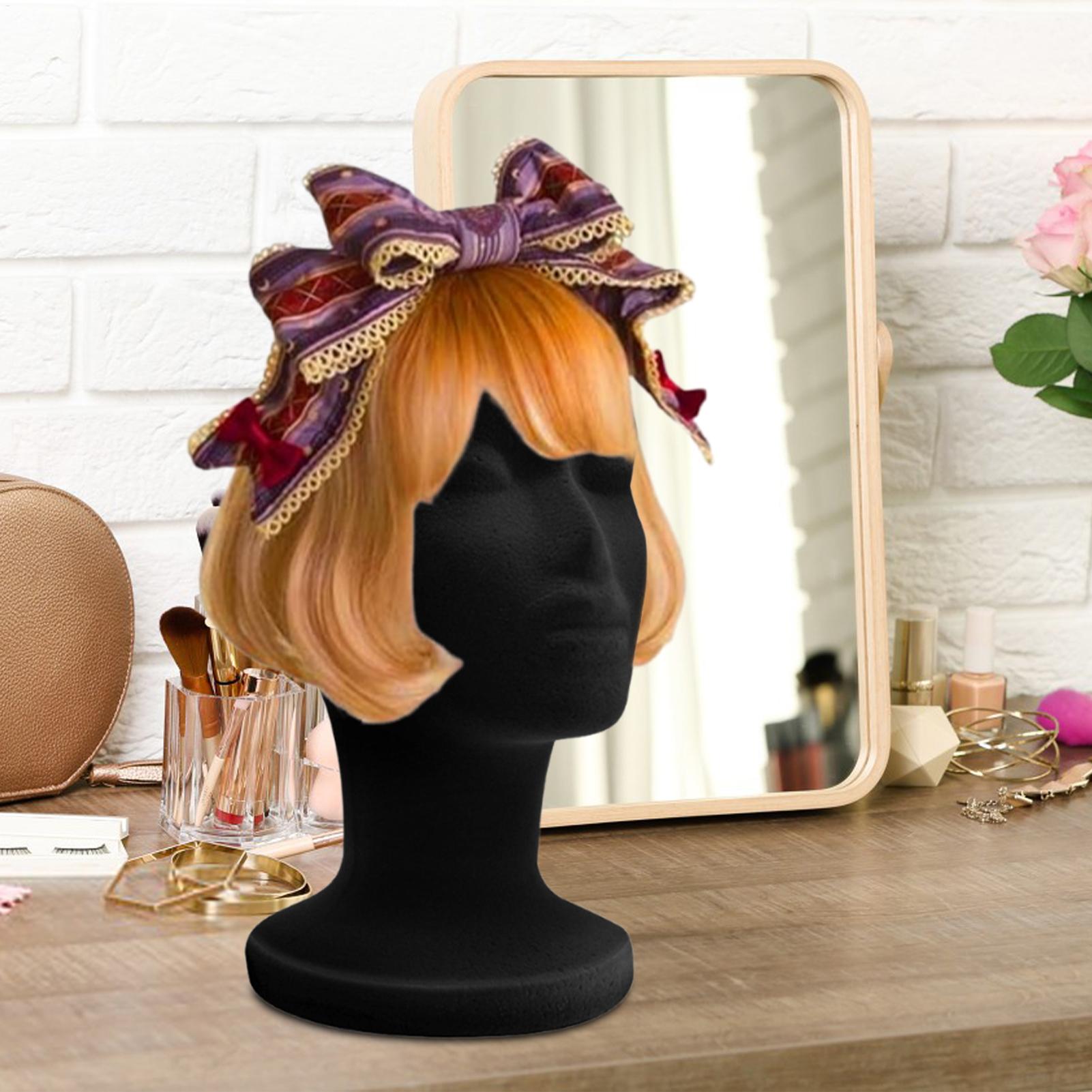 Mannequin Head Foam Black Velv - đánh giá và giá Cosplay Prop Foam