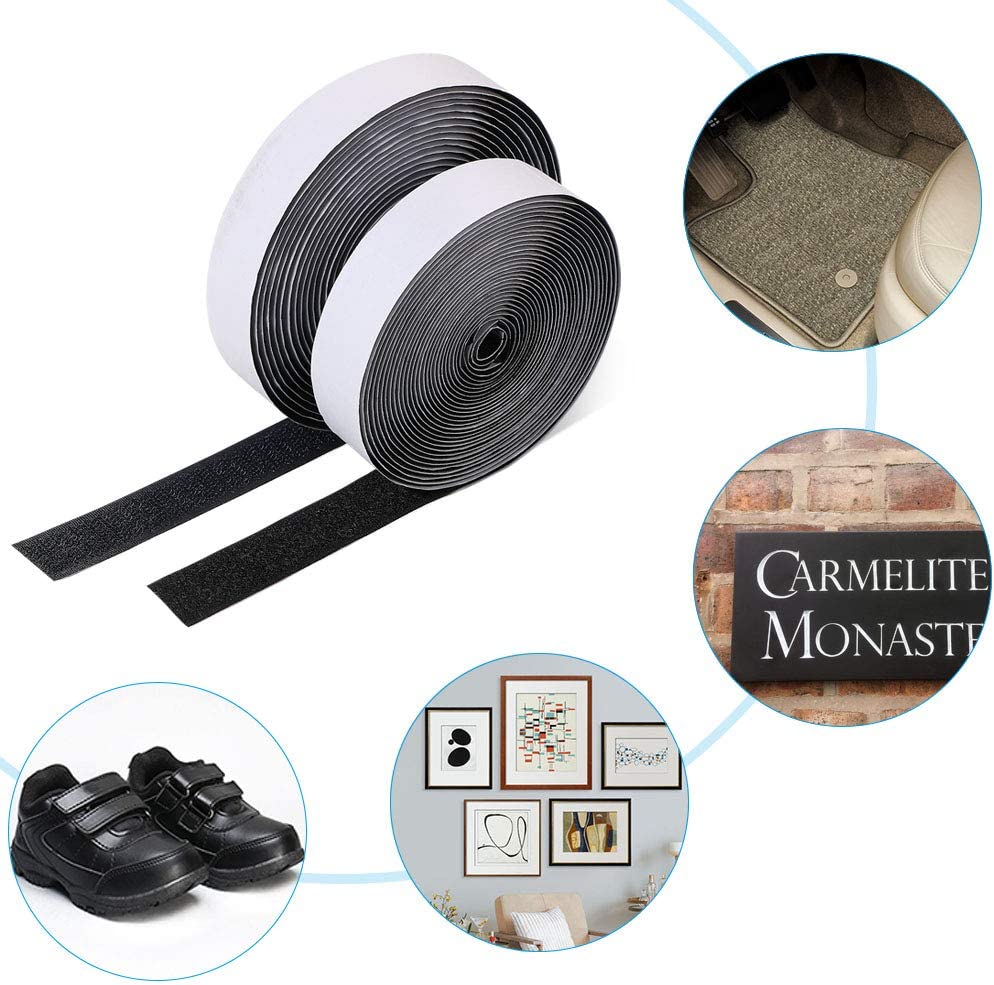 1/2/5M 20-50mm Strong Self Adh - đánh giá và giá Velcro Hook Loop