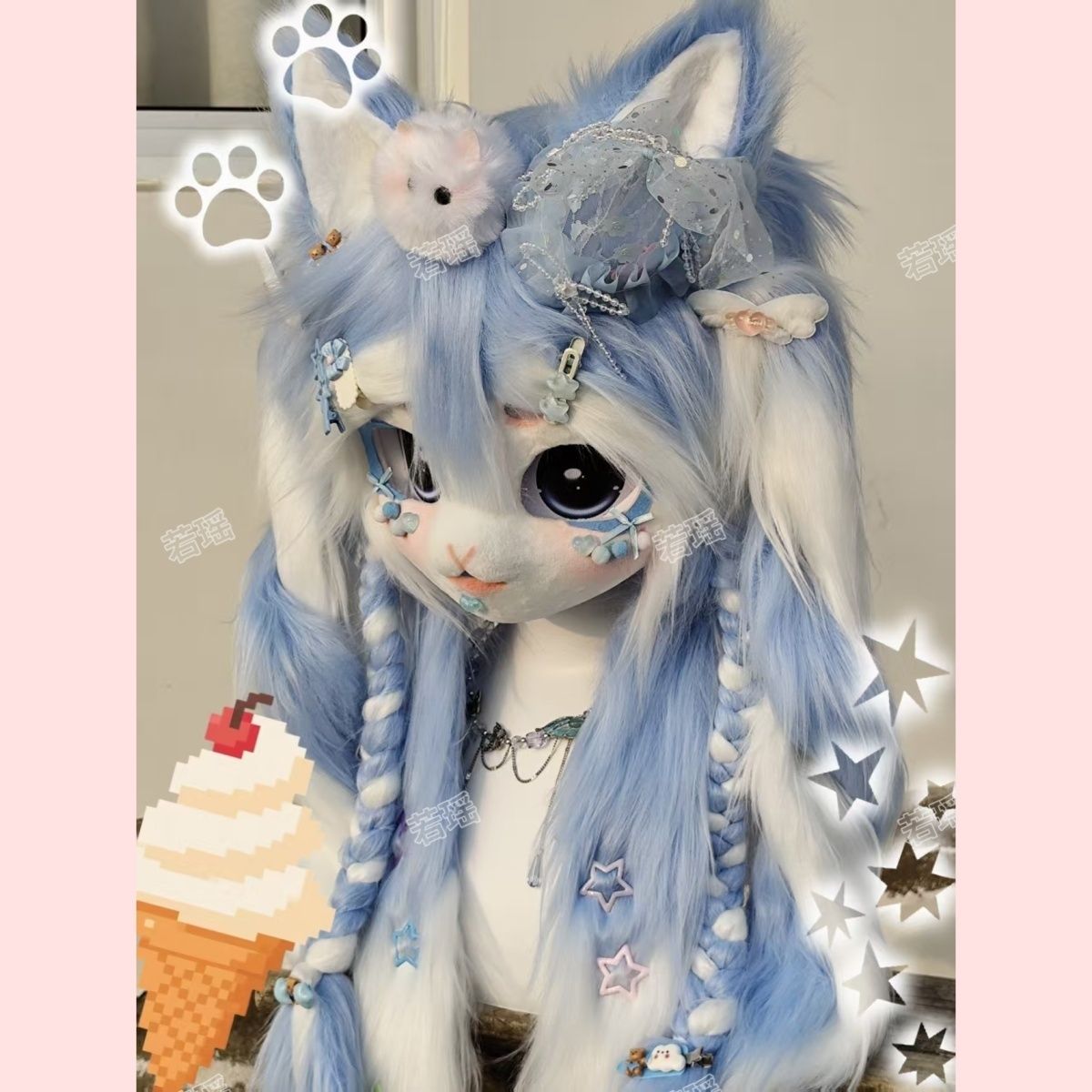 Custom OC Design Cat Kemono Fu - đánh giá và giá Cosplay Prop Designer