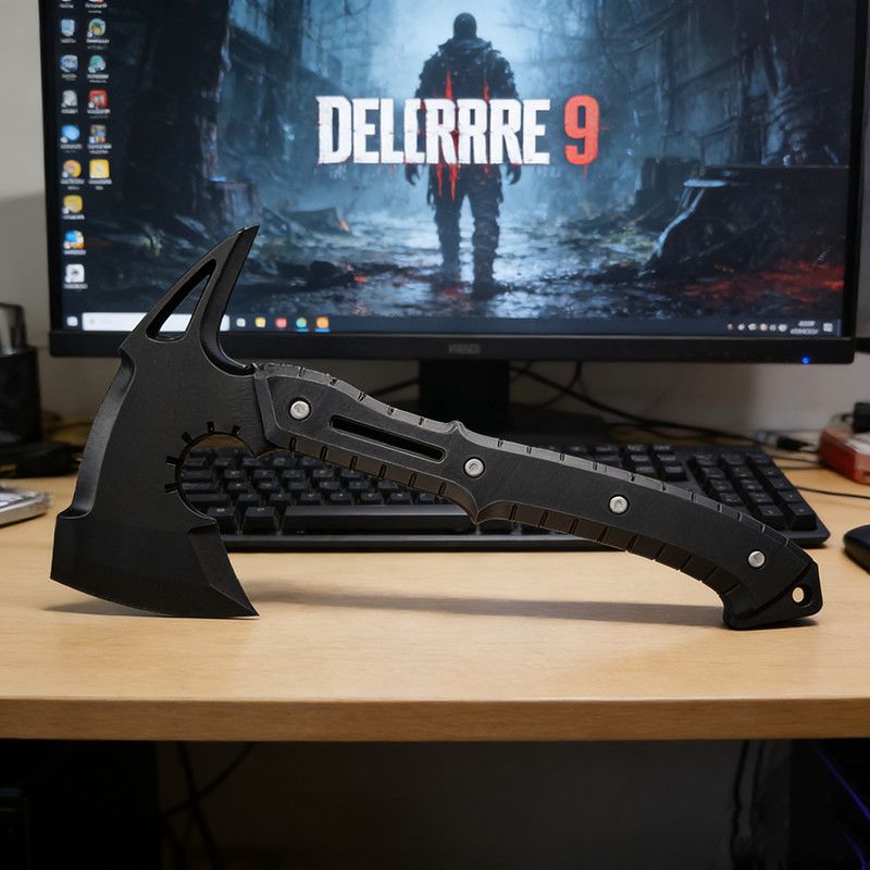 Cosplay Biohazard RE9 3D Print - đánh giá và giá Cosplay Prop Axe