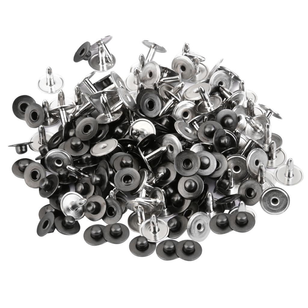 100 Sets Rivet Fastener Stud B - đánh giá và giá Snap Fastener Set