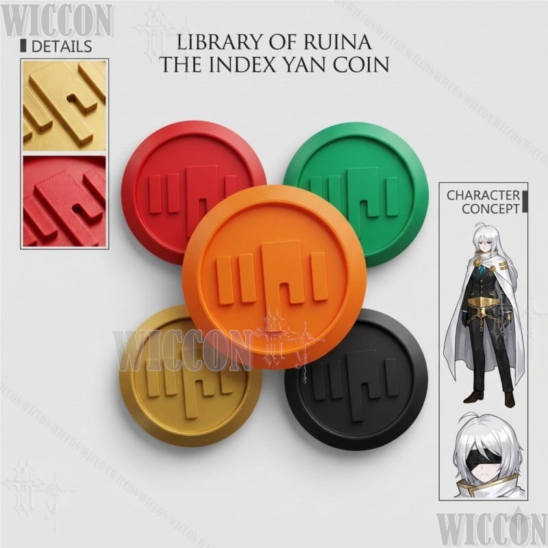 Library Of Ruina The Index Yan - đánh giá và giá Cosplay Prop 3D Print Settings