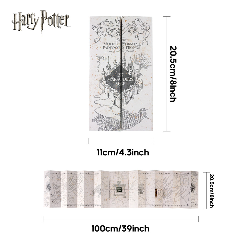 1PC Map Of The Marauder's Scho - đánh giá và giá Cosplay Prop