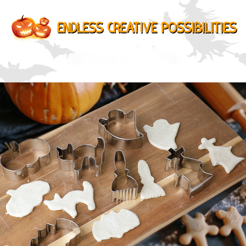 5/6/7/12PCS Halloween Cookie C - đánh giá và giá Cosplay Bat Prop